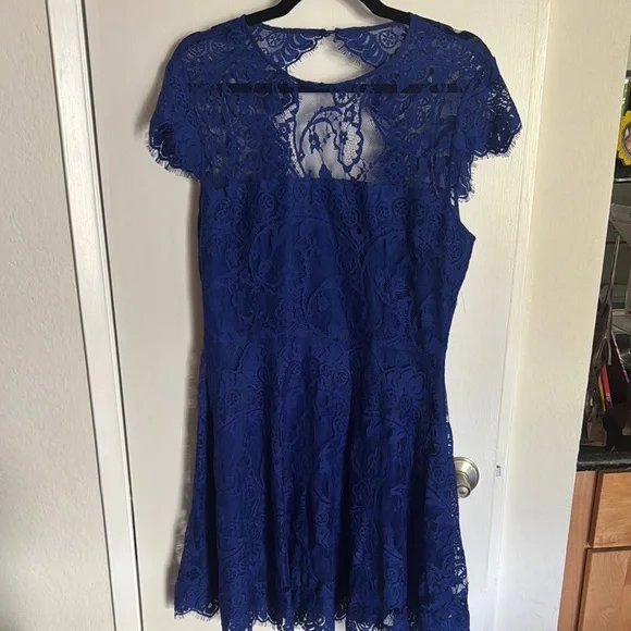 bb dakota blue dress BB Dakota by Steve Madden Aria Chambray Dress Chambray / M